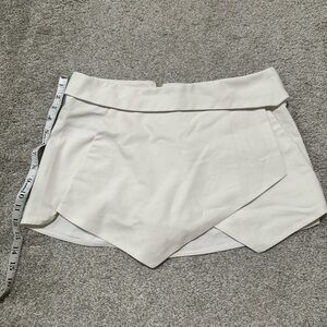 Zara white skort